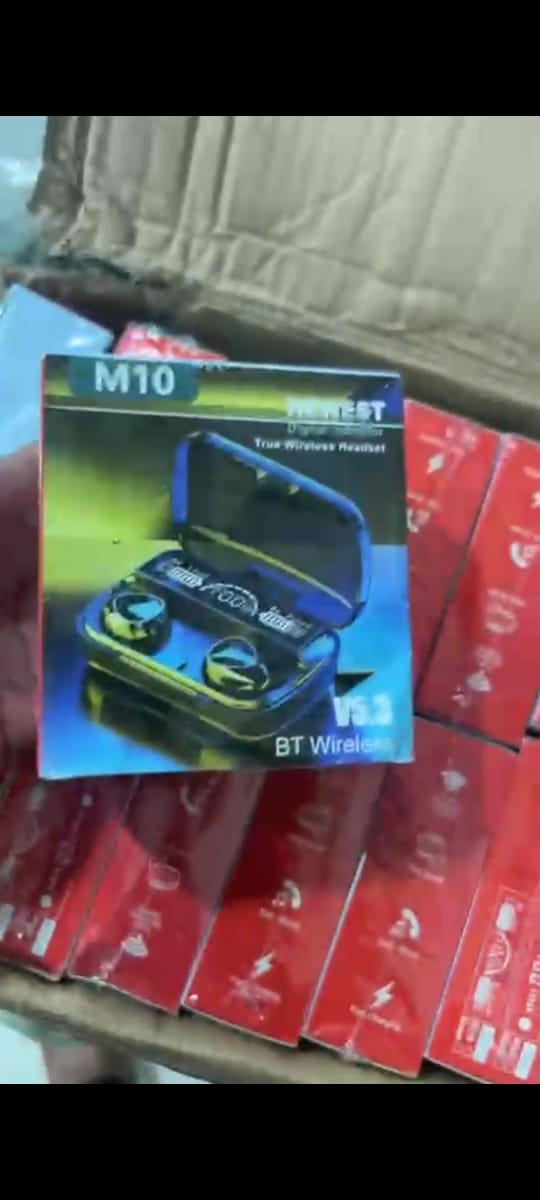 M10 Earbuds TWS Bluetooth 5.3 | Original M10 | LED Display | Wireless Earphones with Microphone