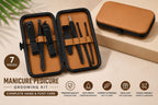 7-Piece Manicure & Pedicure Nail Care Grooming Kit - Premium Quality