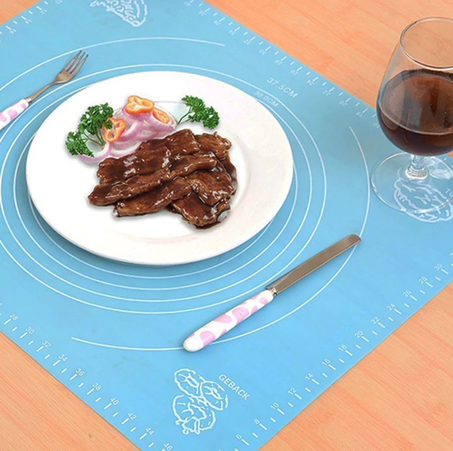 Premium Silicone Roti & Baking Mat with Measurements | Non-Stick & Heat Resistant